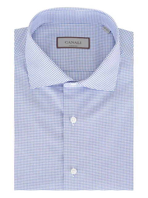 Canali gingham shirt