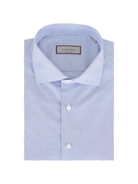 Canali camisa con motivo de cuadros