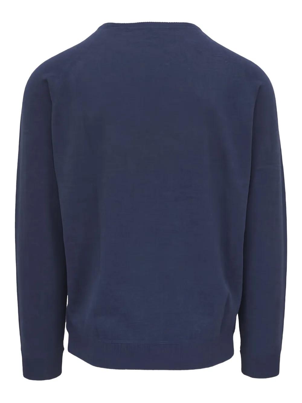 Kinross Cashmere Trui met ronde hals - Blauw