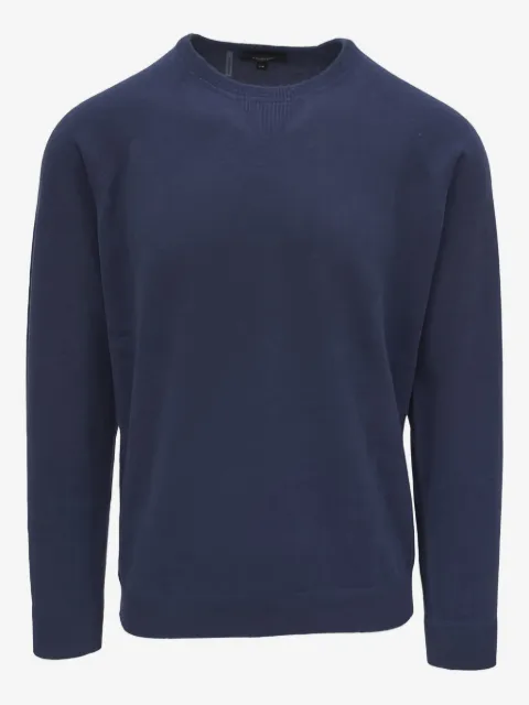 Kinross Cashmere crew-neck long-sleeves sweater