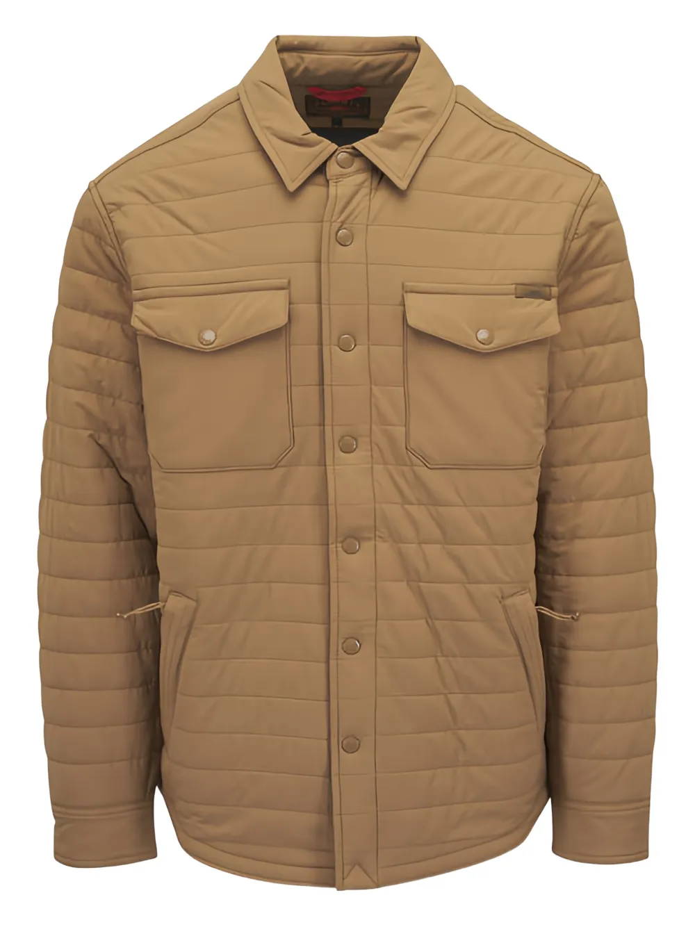 FAHERTY quilted shirt jacket - Braun