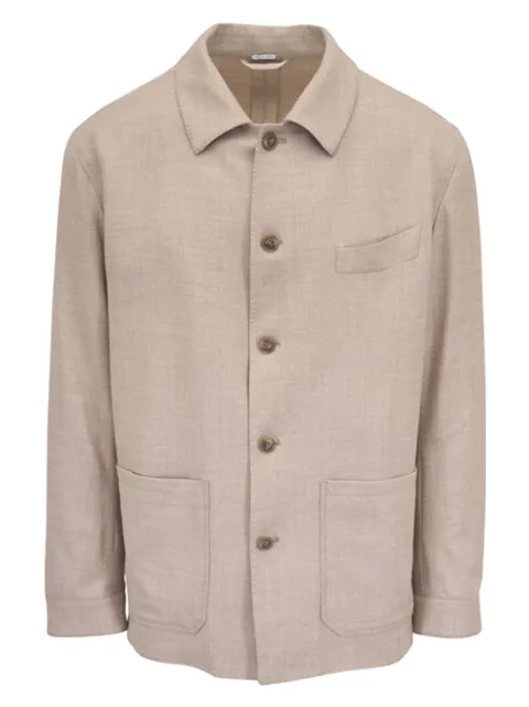 Atelier Munro button-front patch-pocket shirt jacket