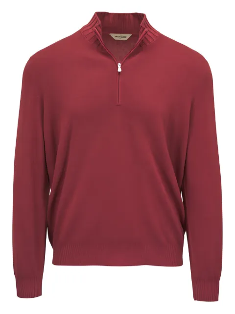 Gran Sasso sweater med lynlås