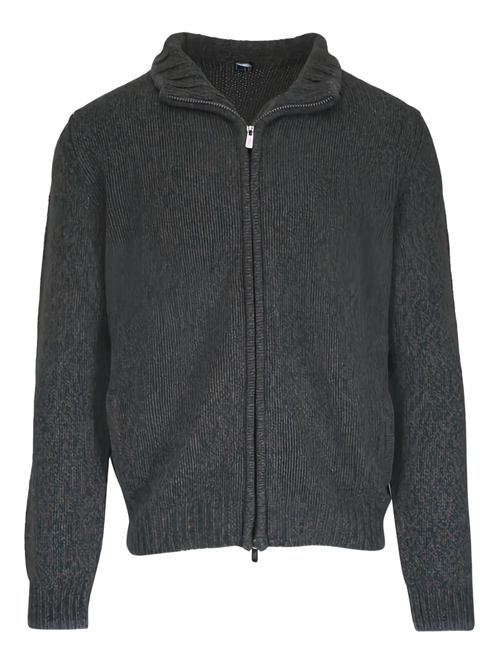 Fedeli Cardigan con zip - Grigio