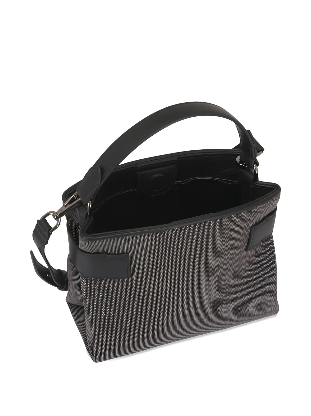 Brunello Cucinelli Precious Essence kleine tas Zwart