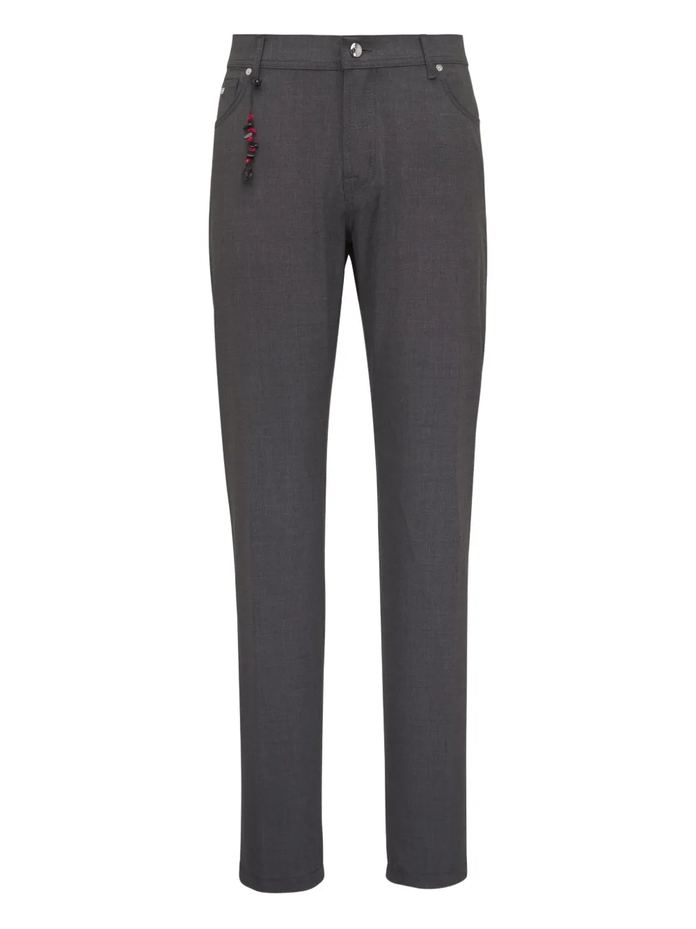 Marco Pescarolo belt loops trousers | Grey | Image 1
