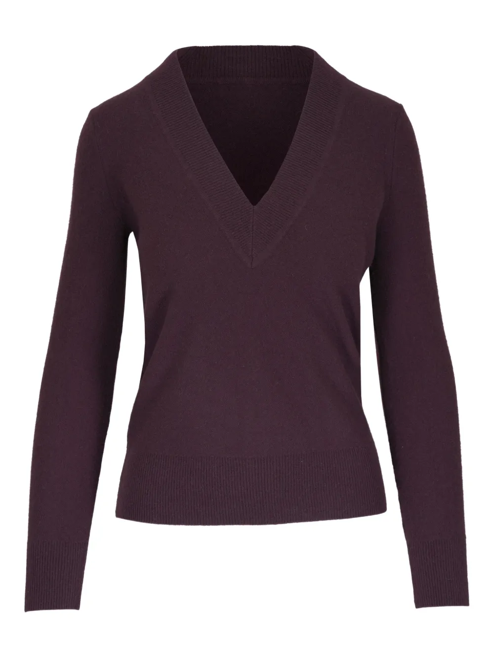 Veronica Beard V-neck Sweater In Purple