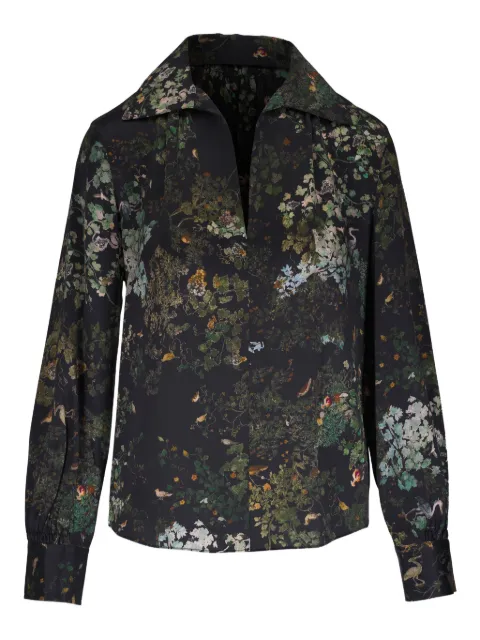 Vince floral-print blouse