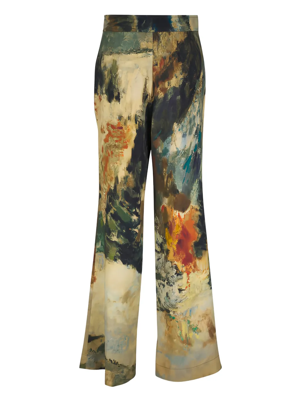 Libertine abstract flared trousers | Flared Trousers | Image 2
