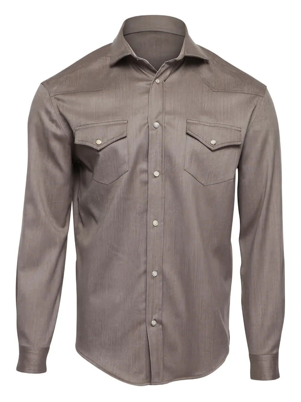 Marco Pescarolo buttoned long-sleeve shirt - Brown