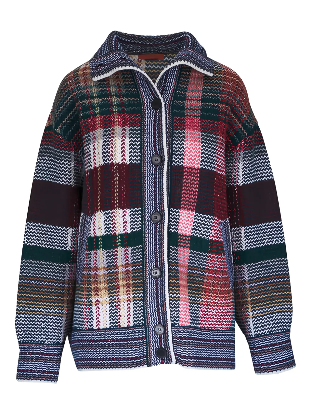 Missoni button-fastening cardigan - Blu