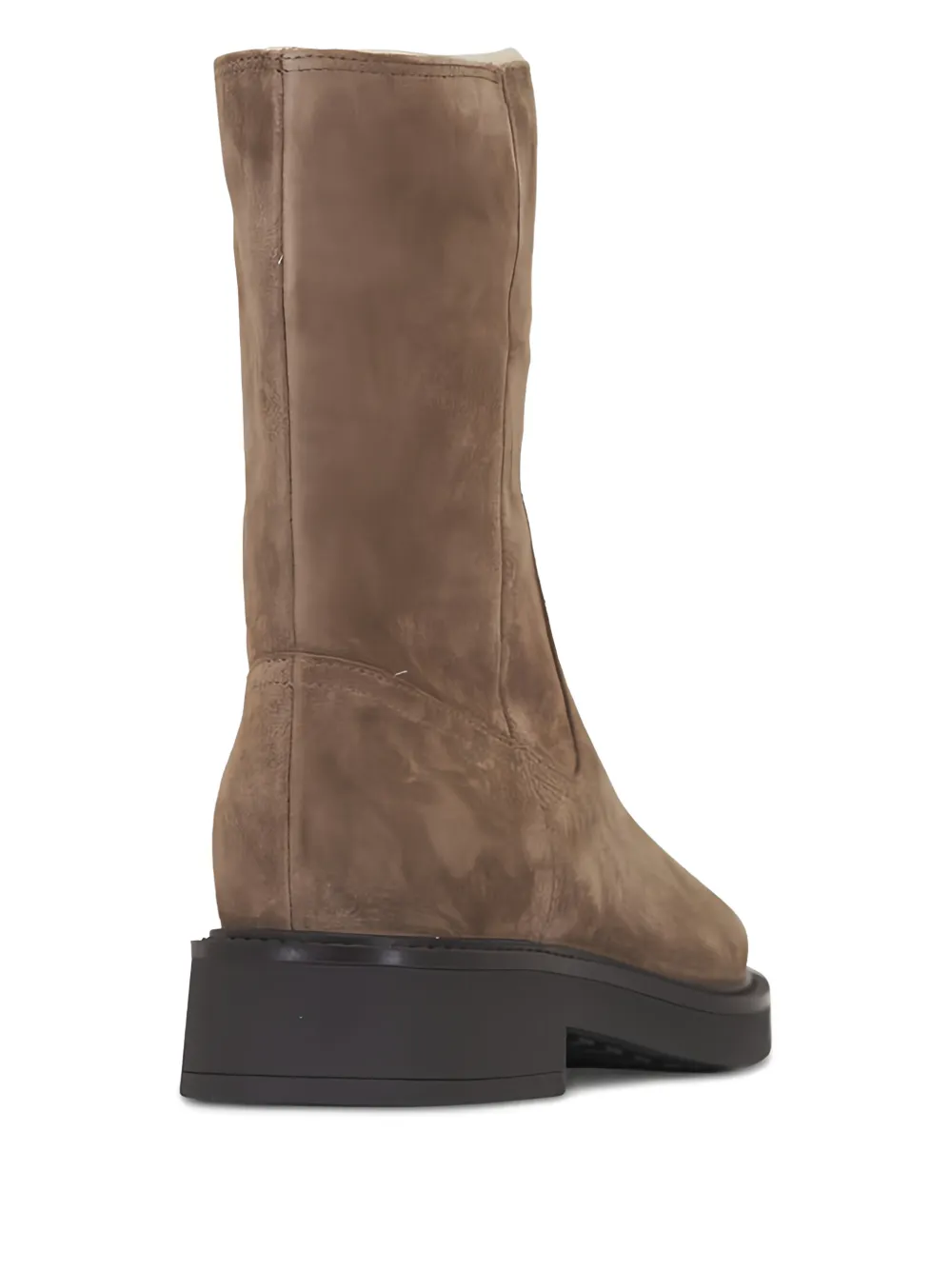 Veronica Beard suede round-toe boots Bruin