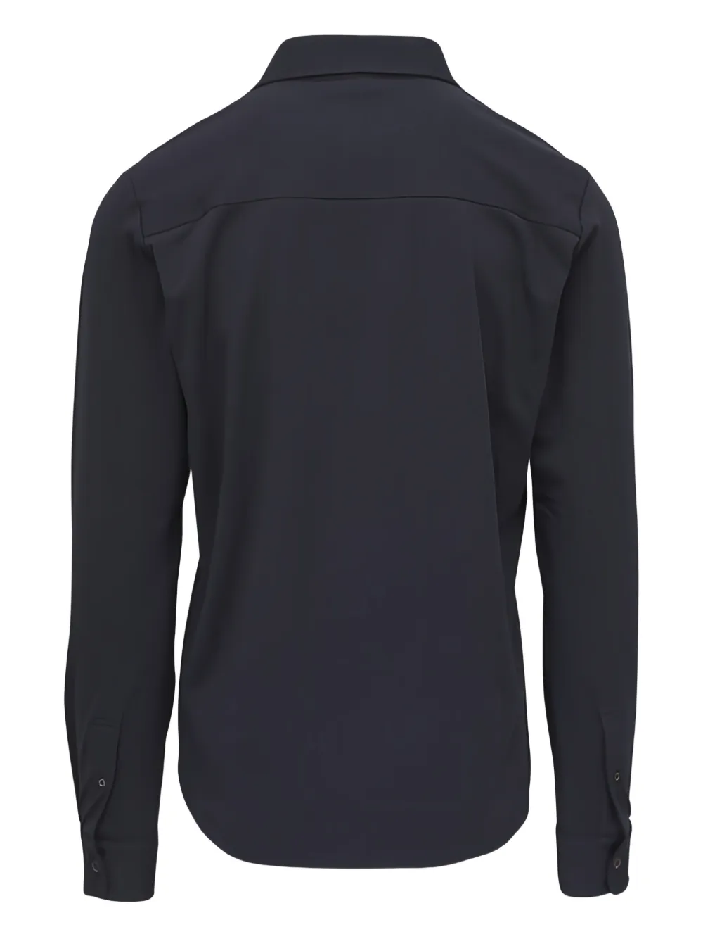 Wahts Edwards long-sleeve polo shirt - Blauw