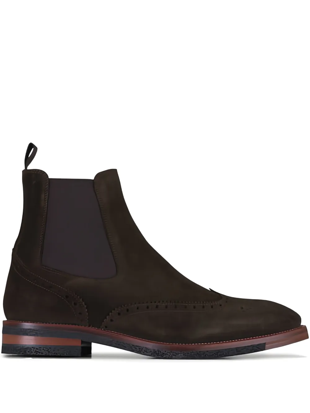 MARTIN DINGMAN suede chelsea boots - Brown