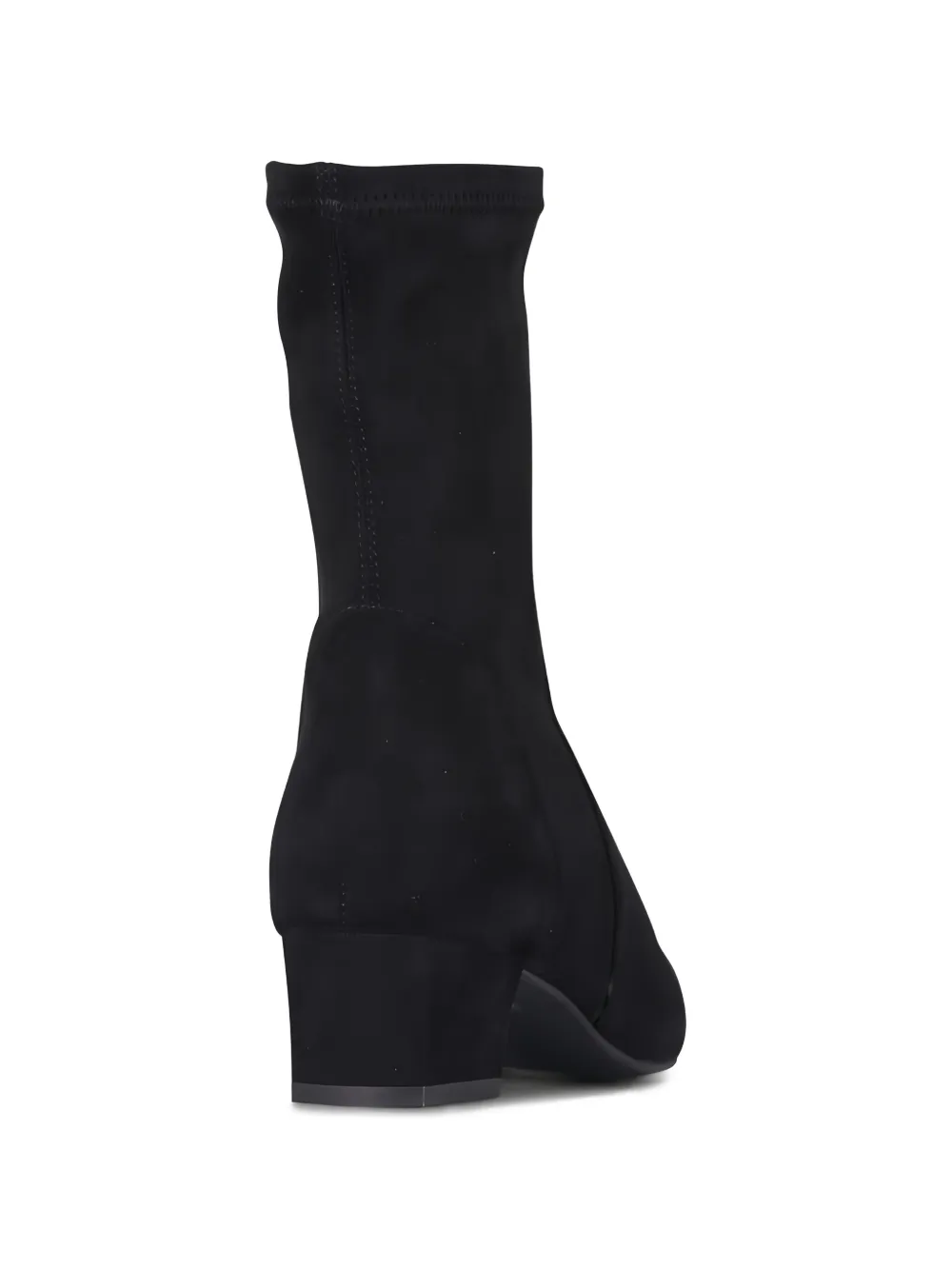 Aquatalia Stassi soklaarzen met vierkante neus Zwart