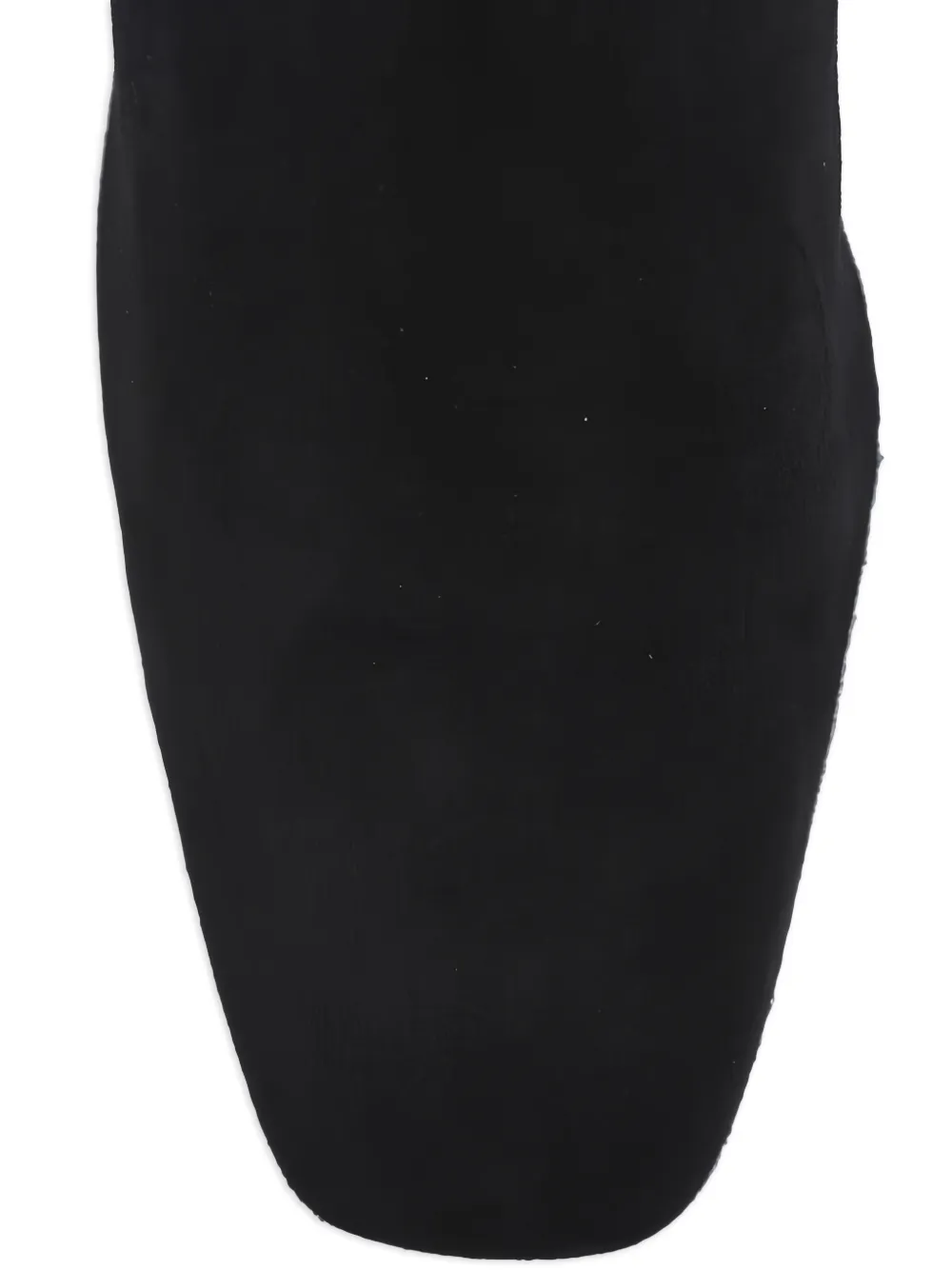 Aquatalia Stassi soklaarzen met vierkante neus Zwart