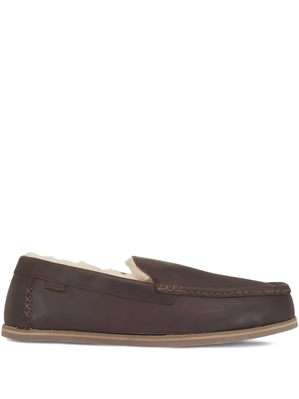 Hari Mari flat-sole slippers - Marrone