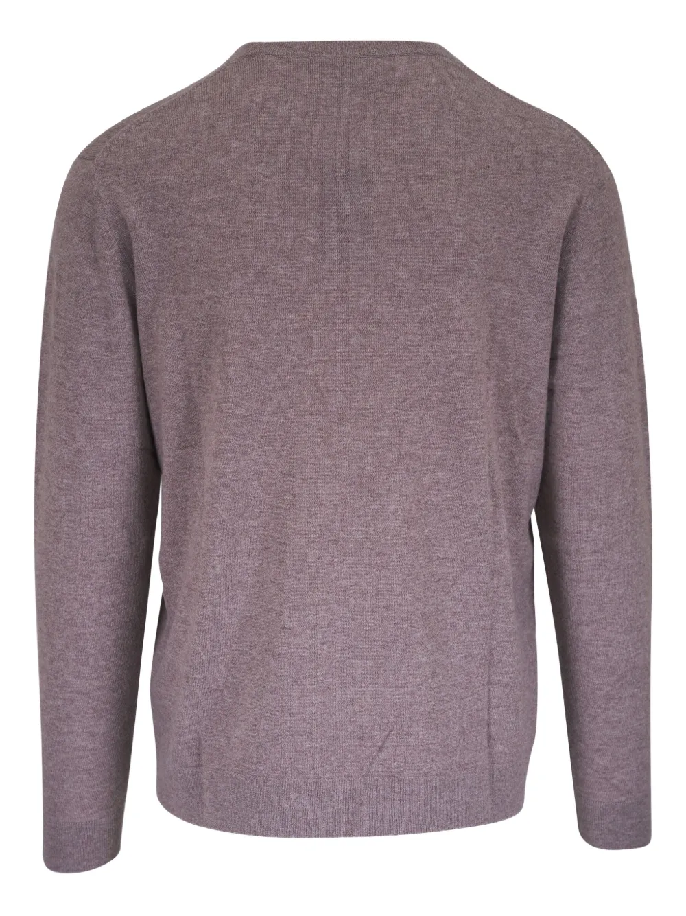 Kinross Cashmere Trui met V-hals - Beige