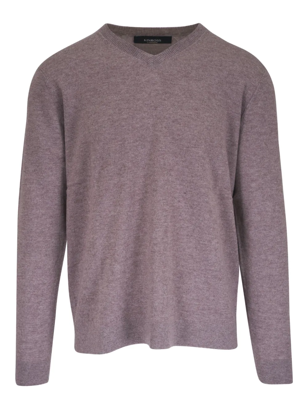 Kinross Cashmere suéter con cuello en V | neutro | Image 1
