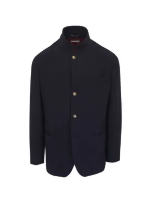 Eleventy ウール コート | ブルー | FARFETCH JP