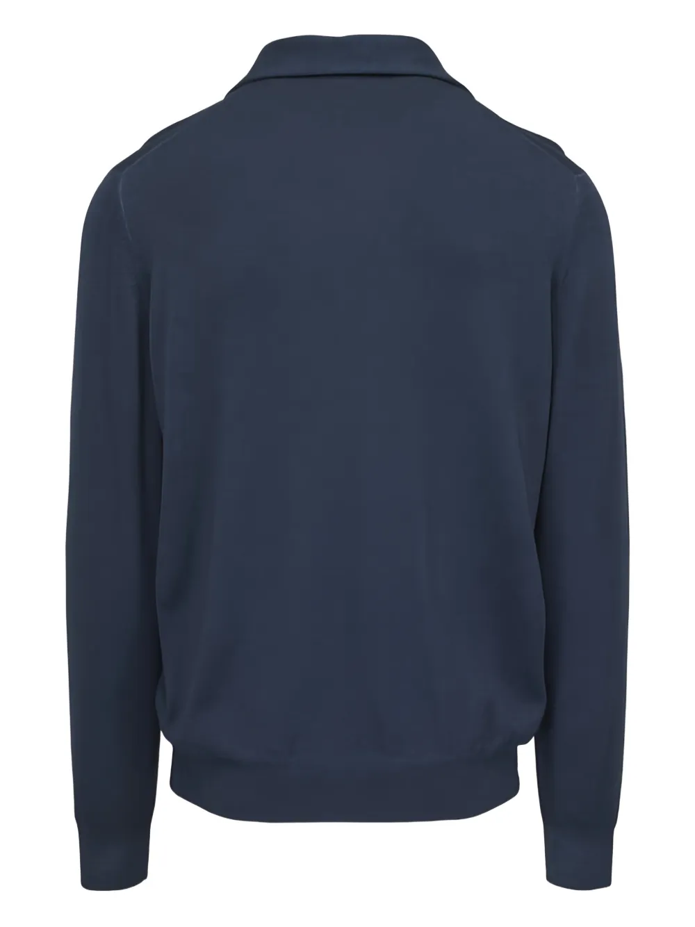 Gran Sasso Poloshirt met lange mouwen - Blauw