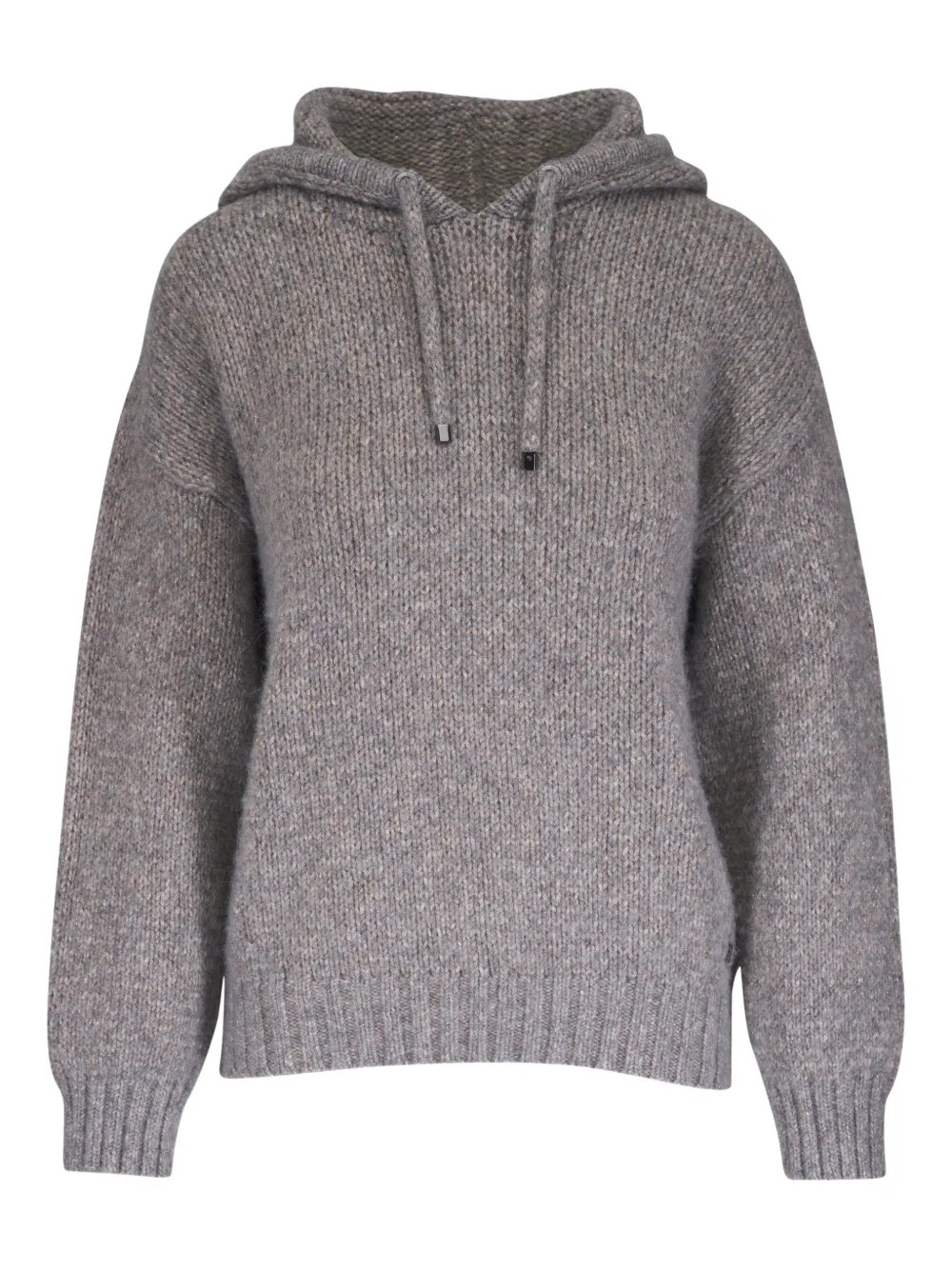 Bogner Stella Hooded Sweater In Gray
