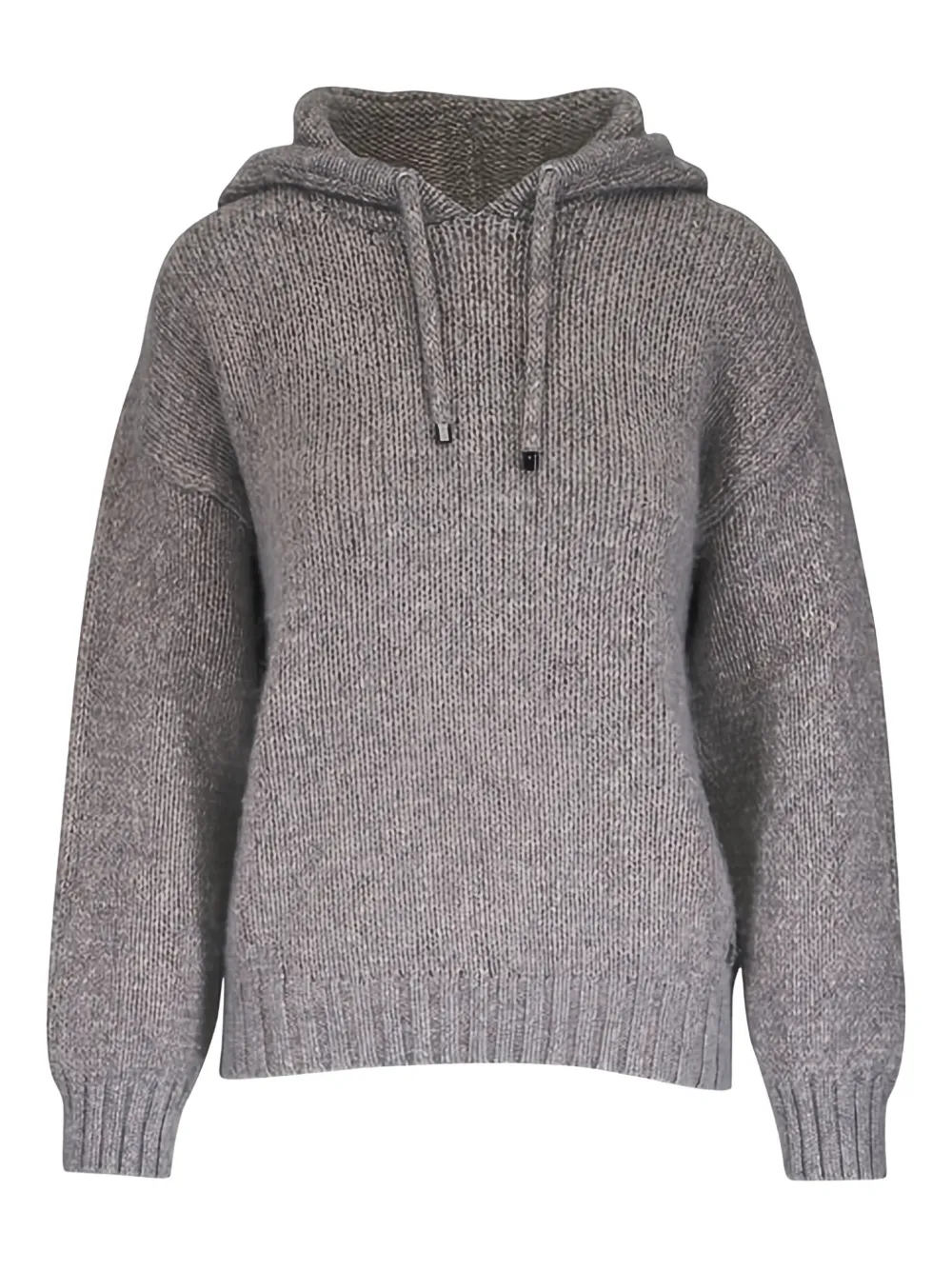 BOGNER Maglione Stella con cappuccio - Grigio