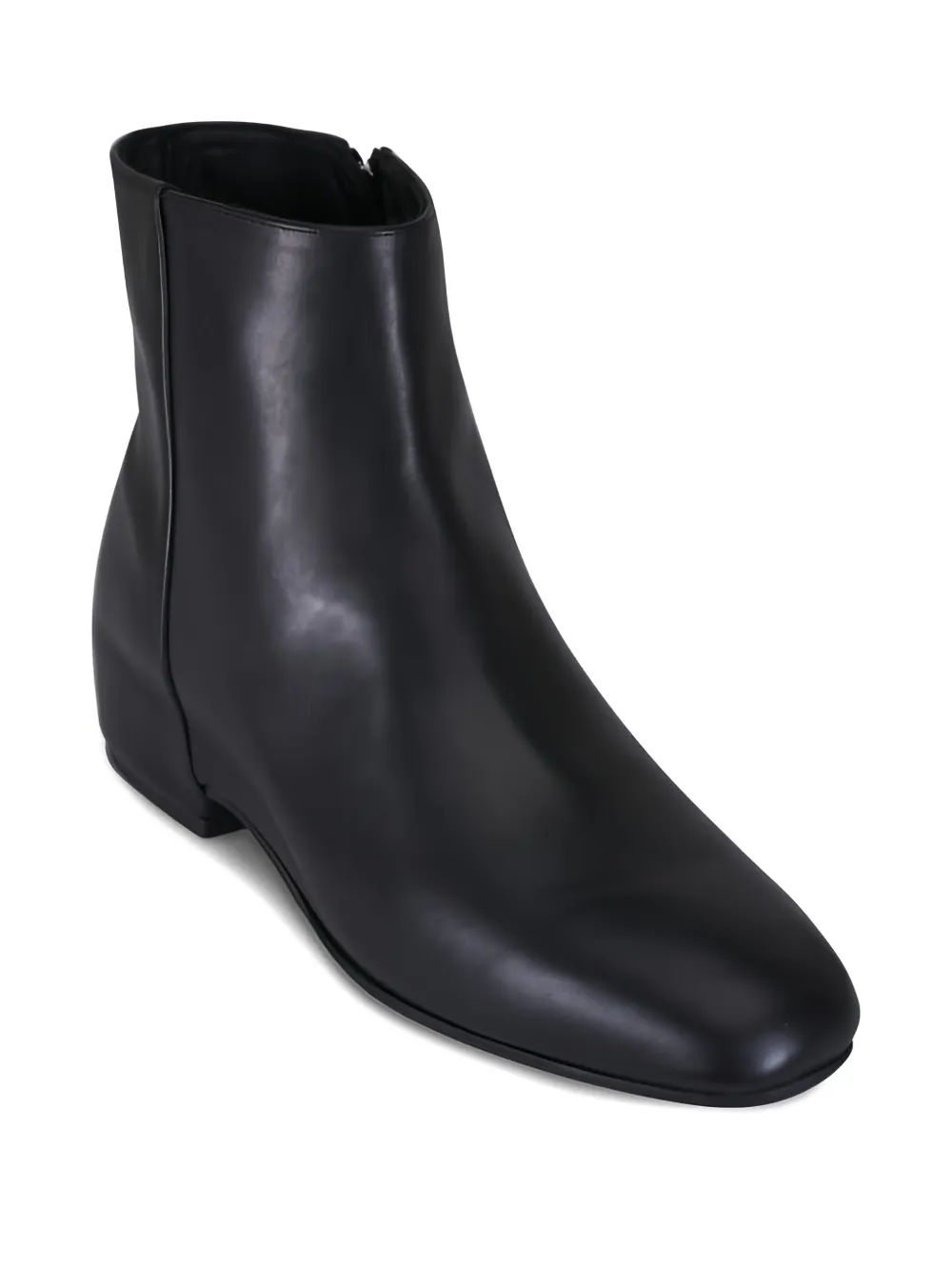 Aquatalia Square Toe Boots - Black 