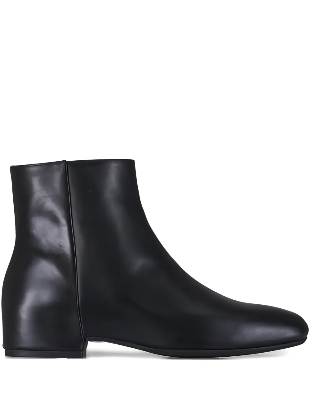  Aquatalia Square Toe Boots - Black 
