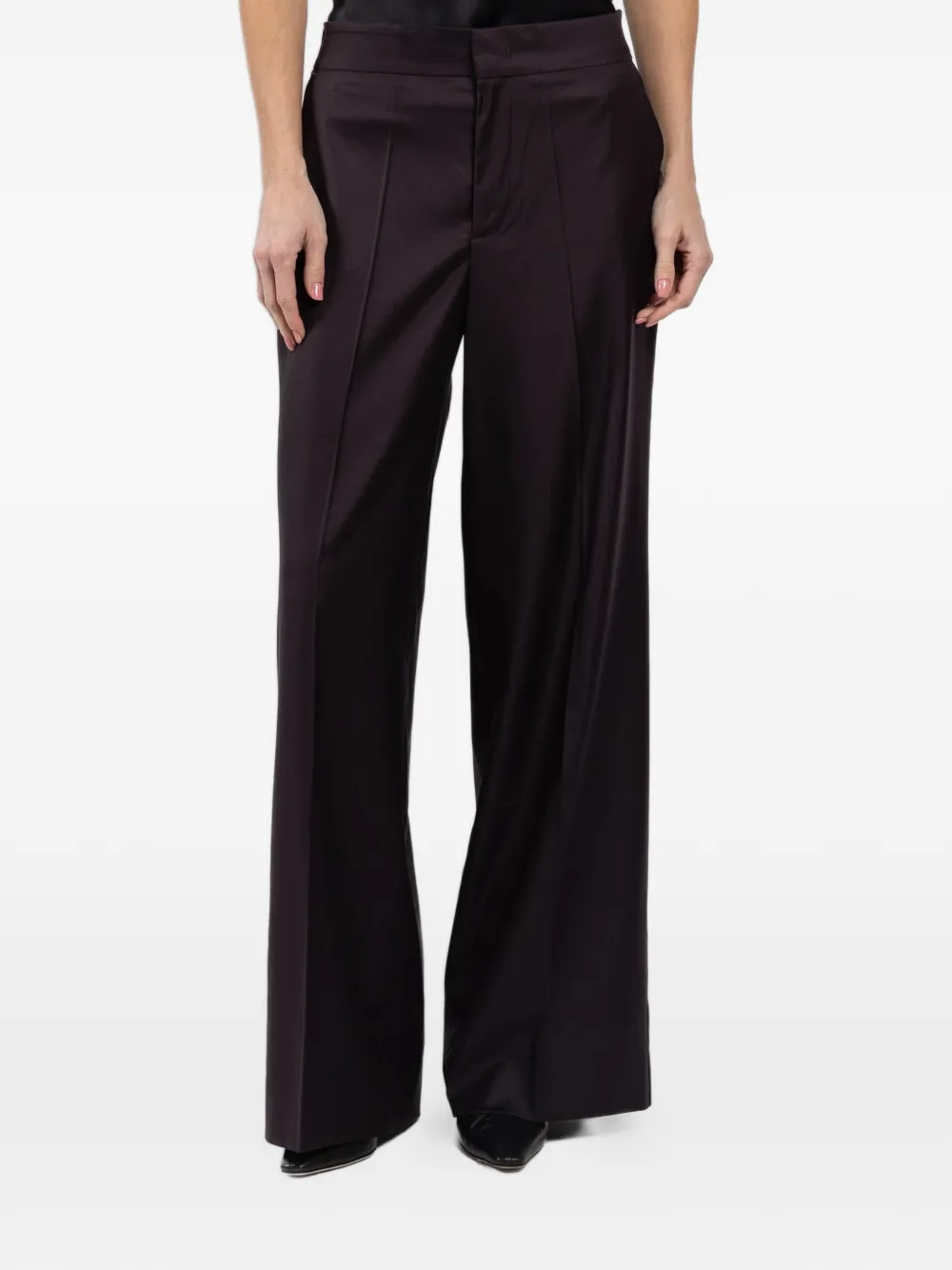 SA SU PHI Petra tailored trousers - Rosso