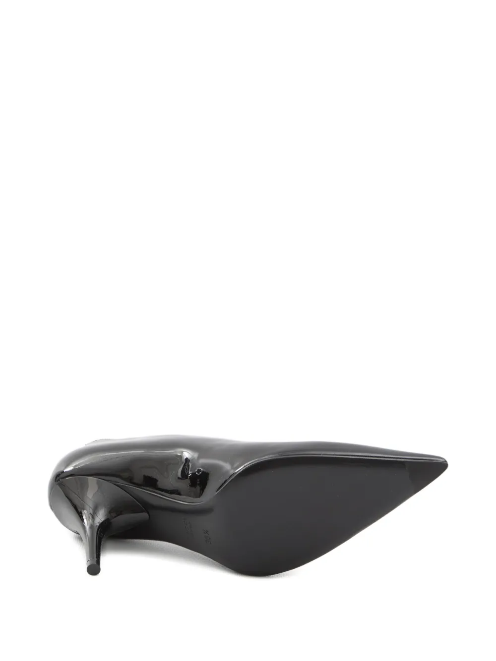 Gucci 85 mm 97 lakleren pumps Zwart