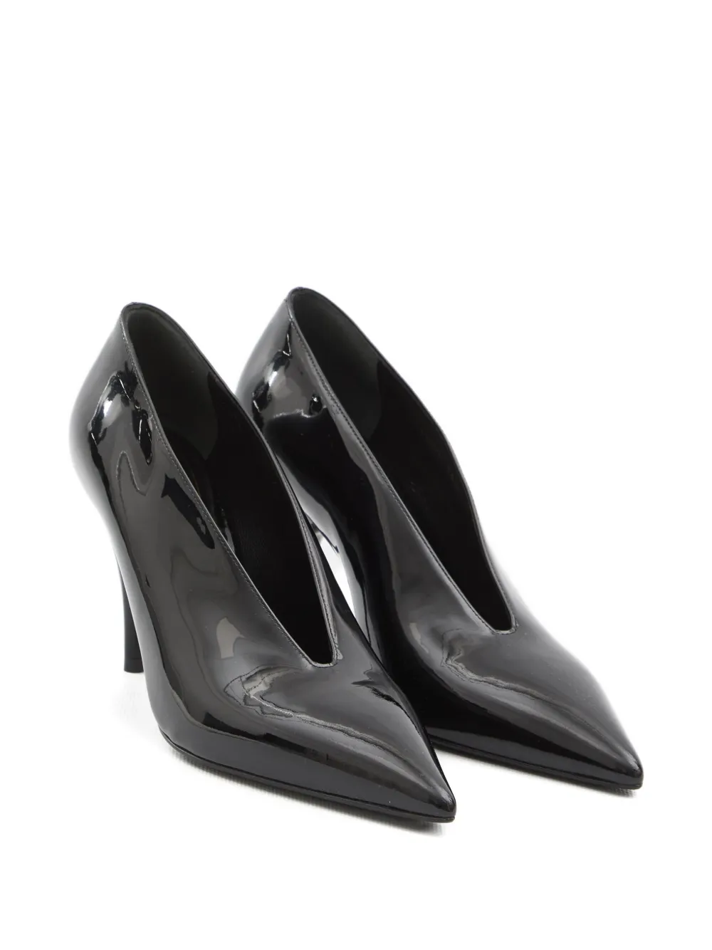 Gucci 85 mm 97 lakleren pumps Zwart