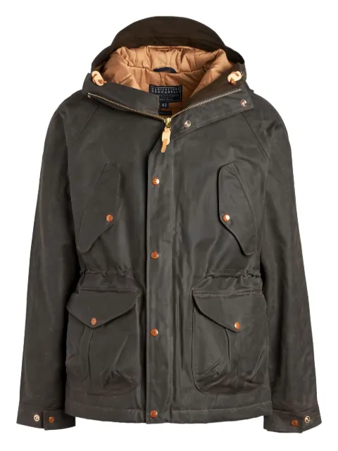 Ceccarelli press-stud fastening parka