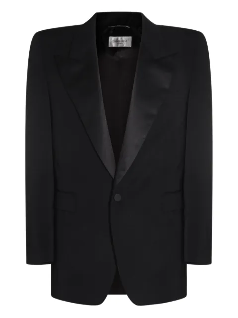 Saint Laurent tuxedo peaked-lapel jacket