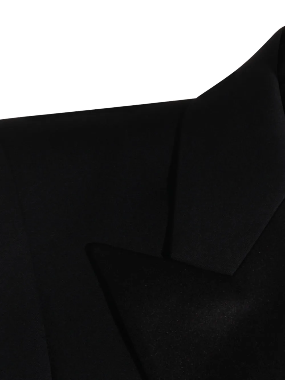 Saint Laurent Smoking jack met puntige revers Zwart