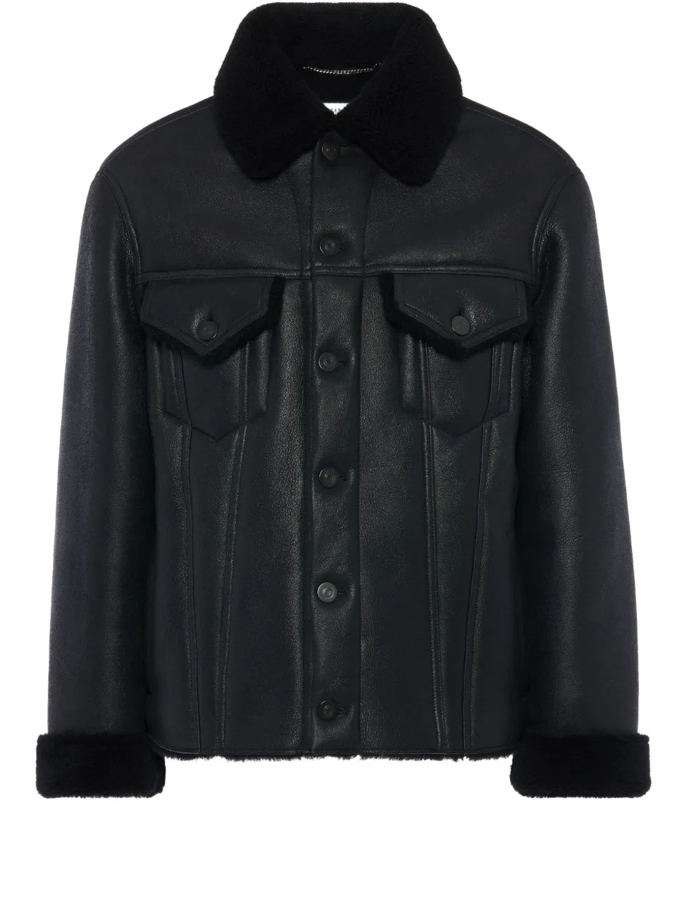 Maison Margiela Giacca cerata - Nero