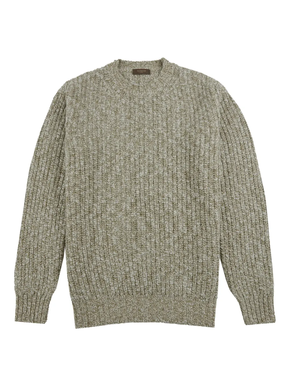 slowear round-neck wool sweater | Green | Image 1