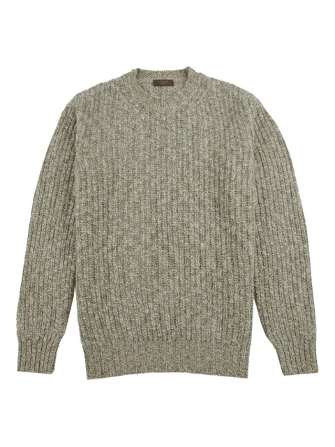 slowear round-neck wool sweater 