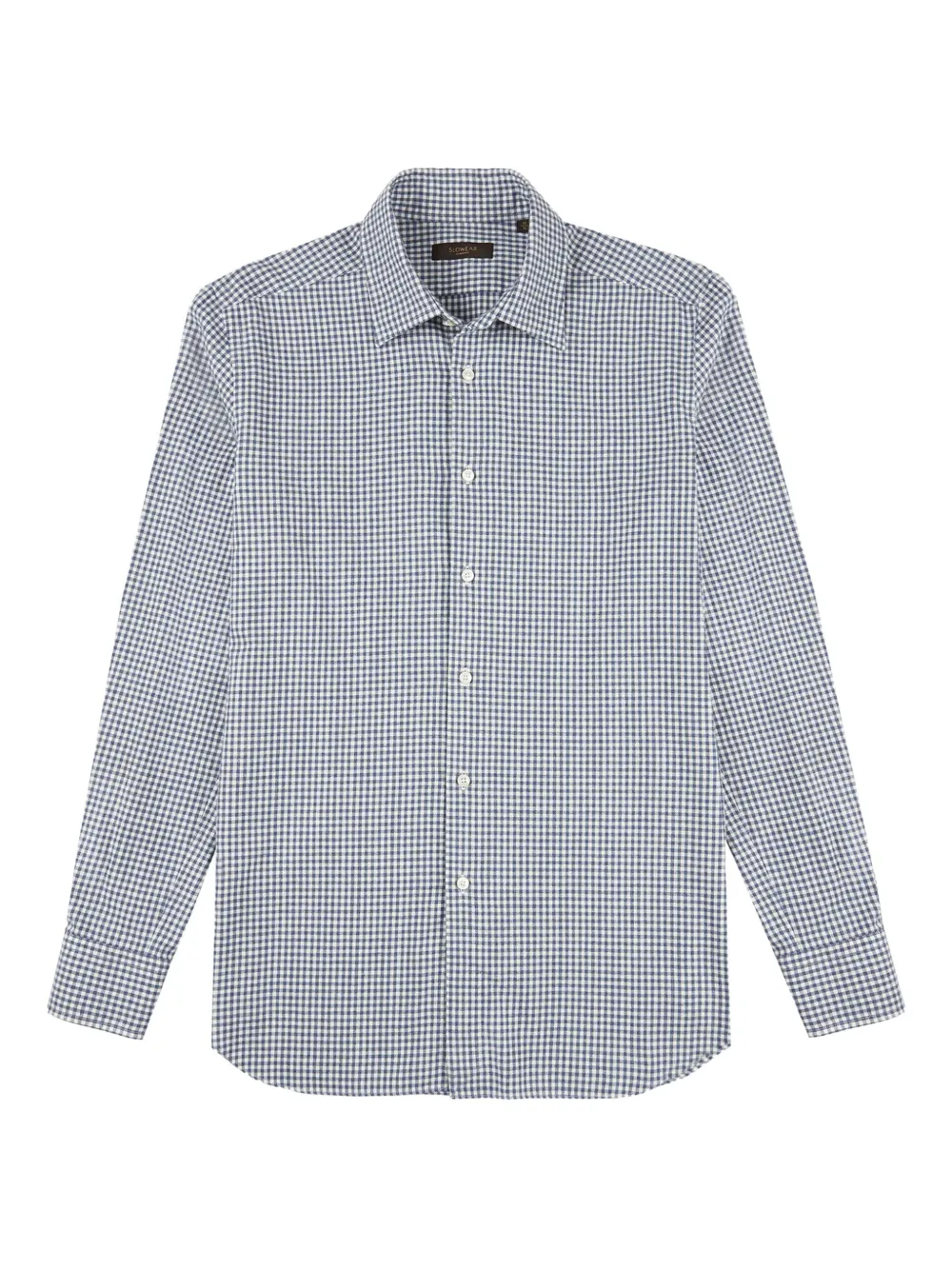 Glanshirt Checked Flannel Shirt In Blue