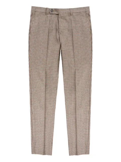 slowear pantalones con motivo de cuadros