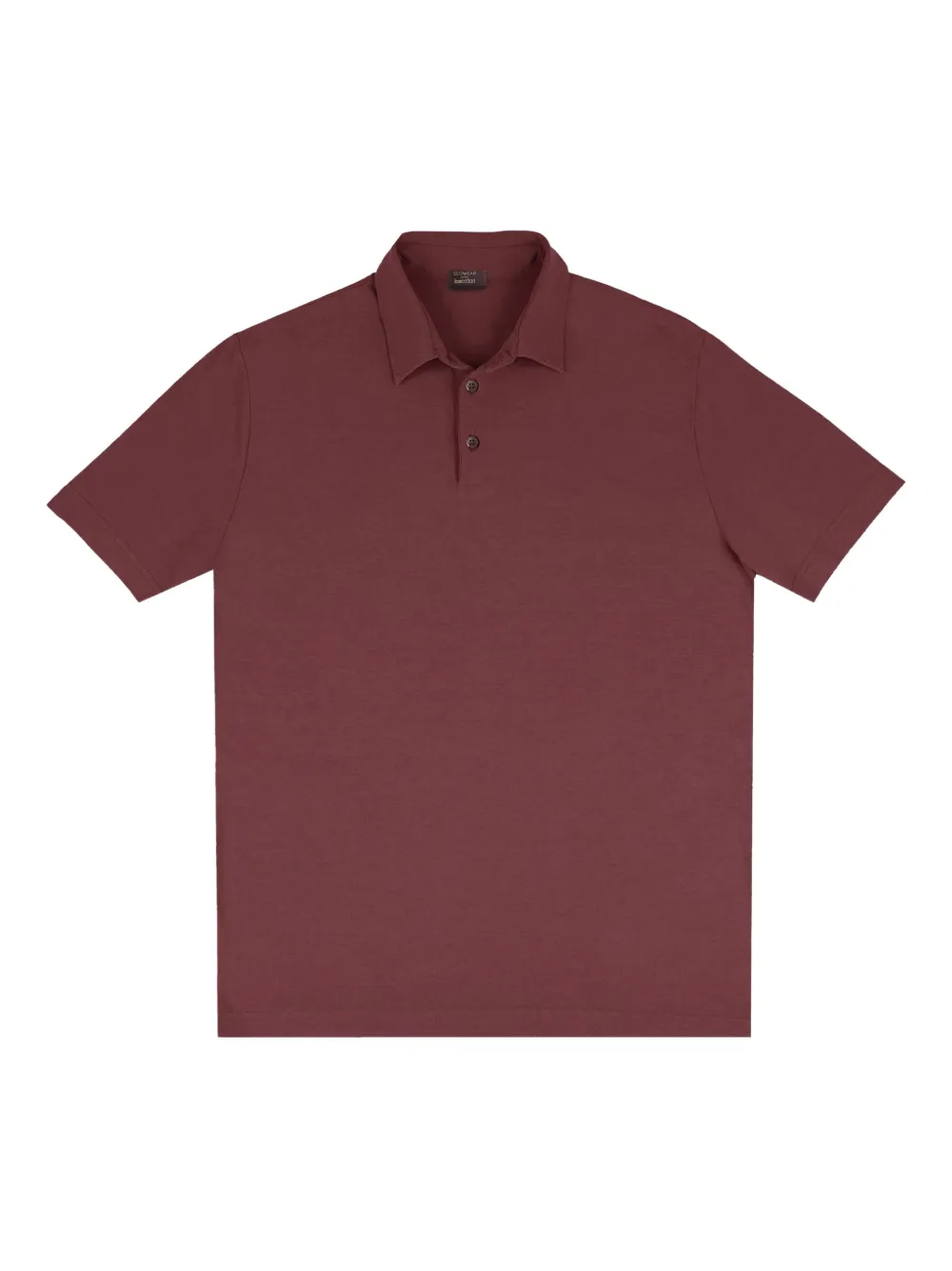 Zanone playera tipo polo con botones | rojo | Image 1