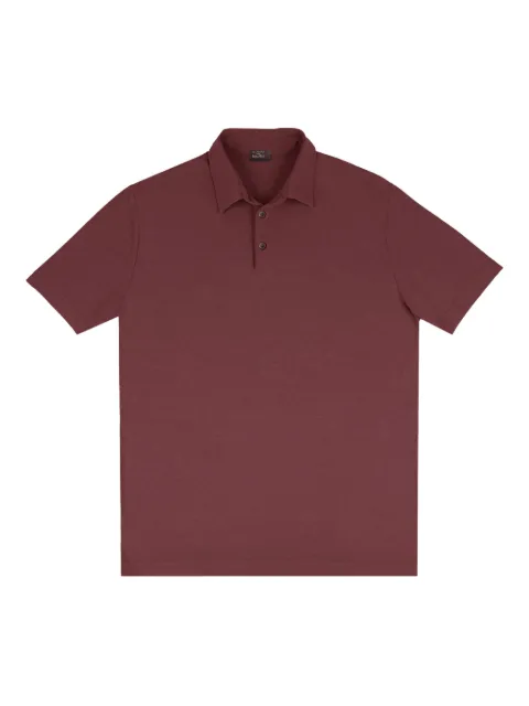 Zanone button polo shirt