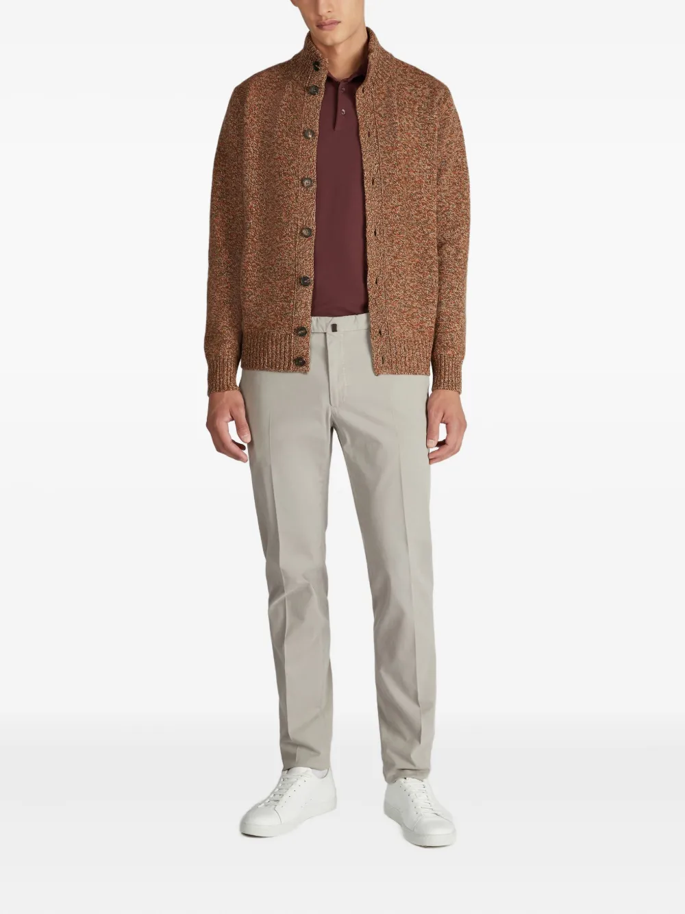 Zanone playera tipo polo con botones | Image 2