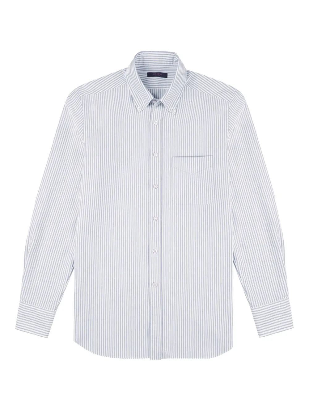 slowear striped oxford cotton shirt | Blue | Image 1