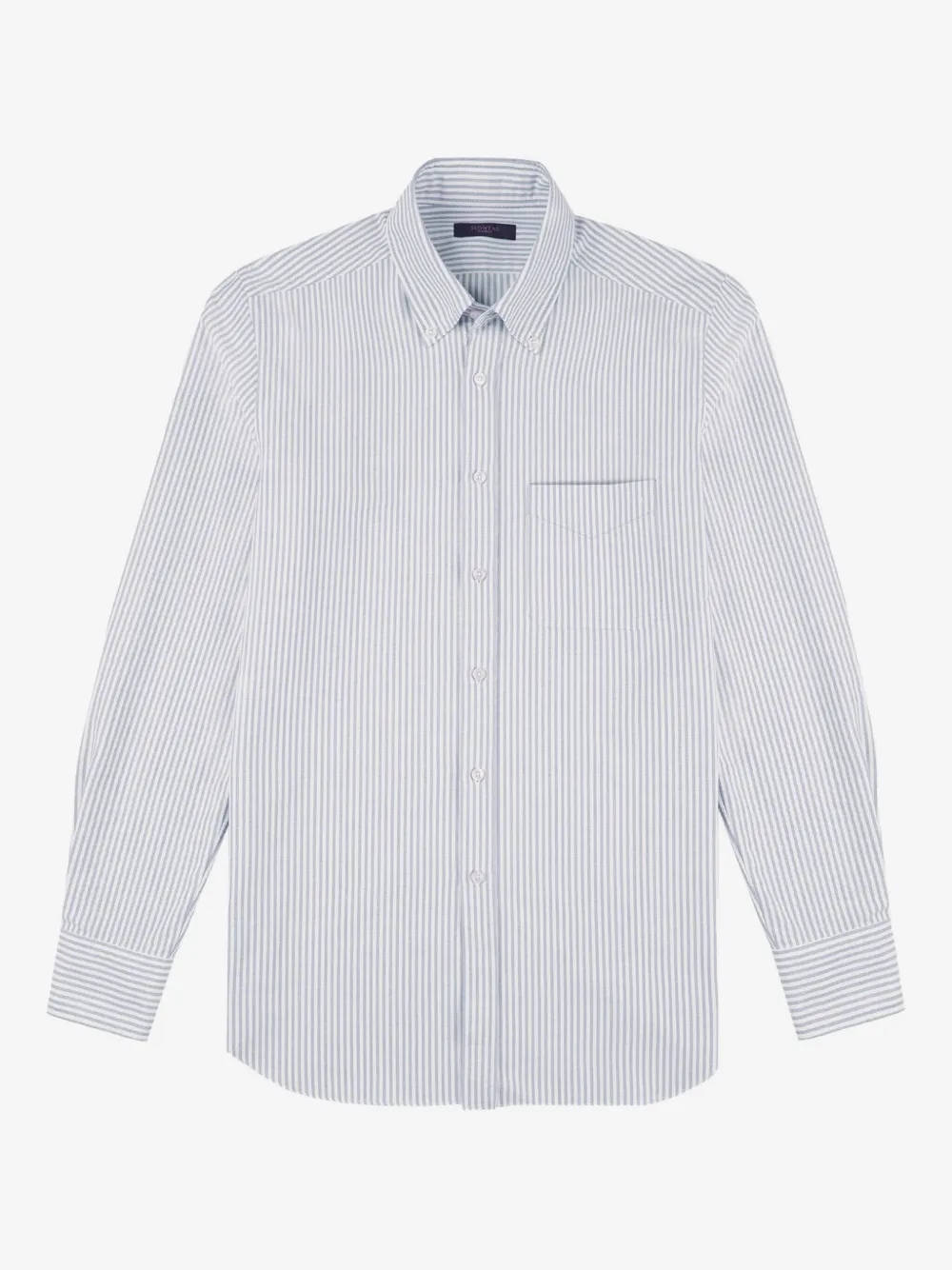 slowear striped oxford cotton shirt | Blue | Image 1