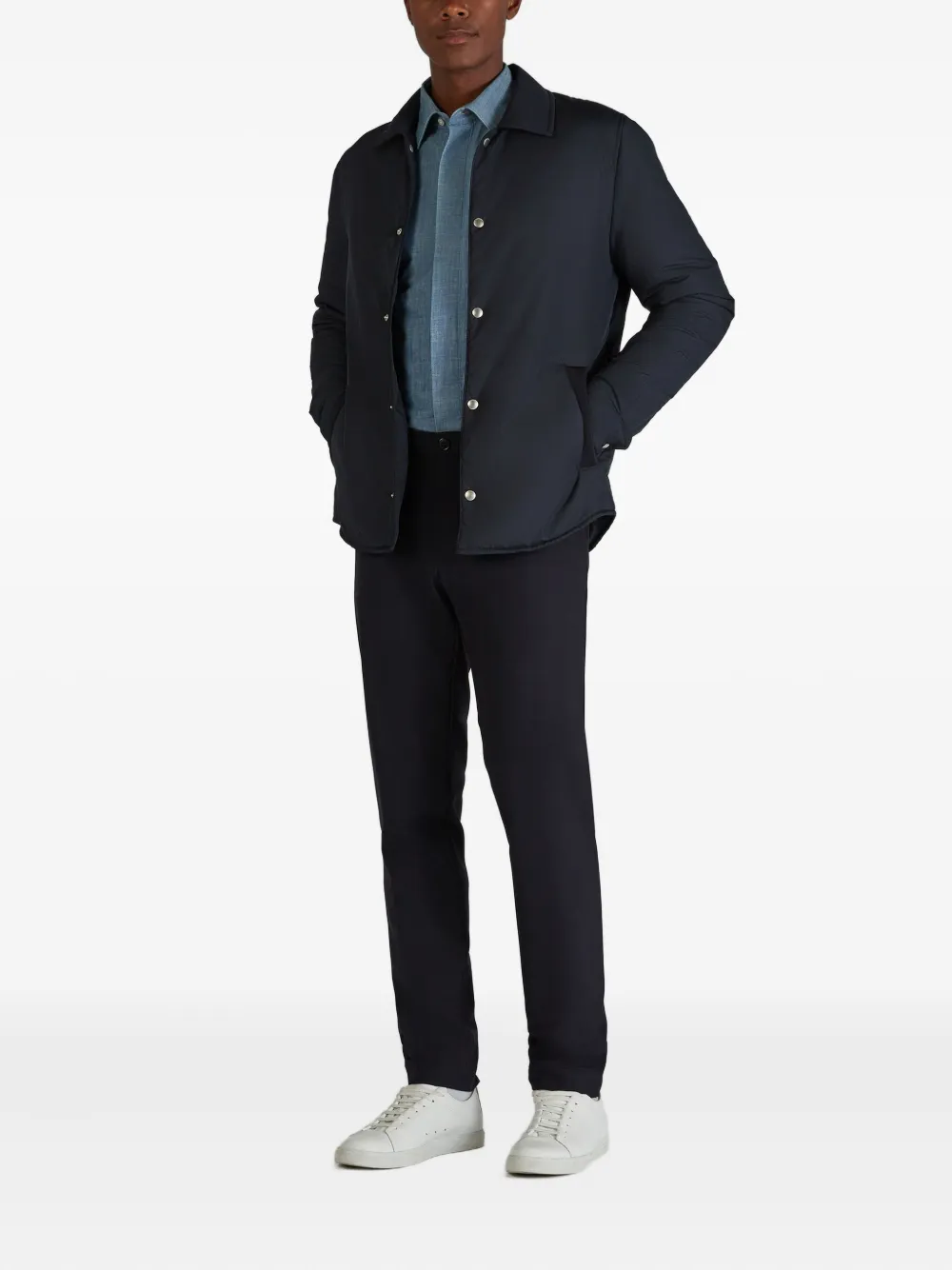 Montedoro padded snap overshirt | Shirt Jackets | Image 2