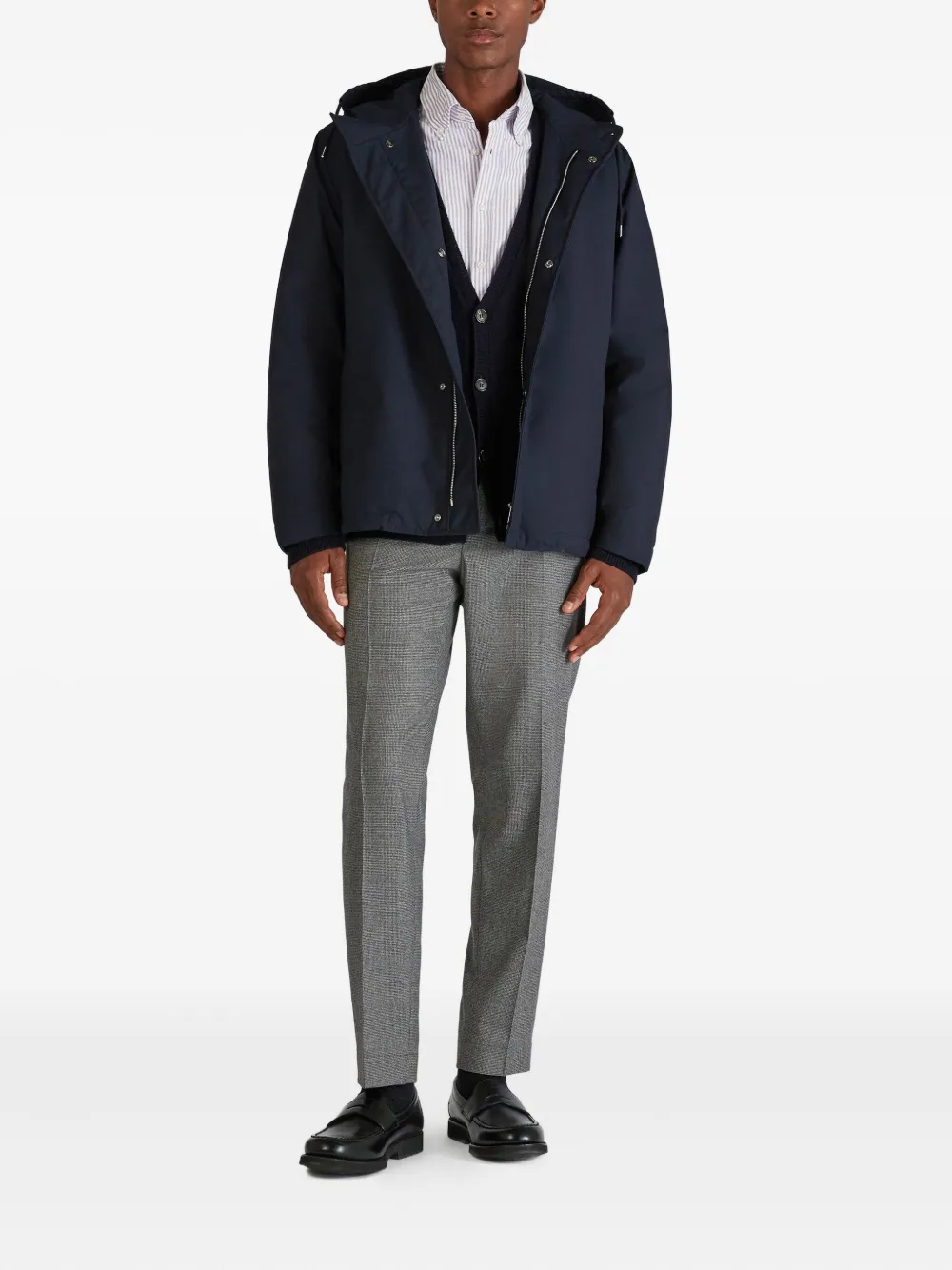 Zanone Geelong button-up wool cardigan | Cardigans | Image 2