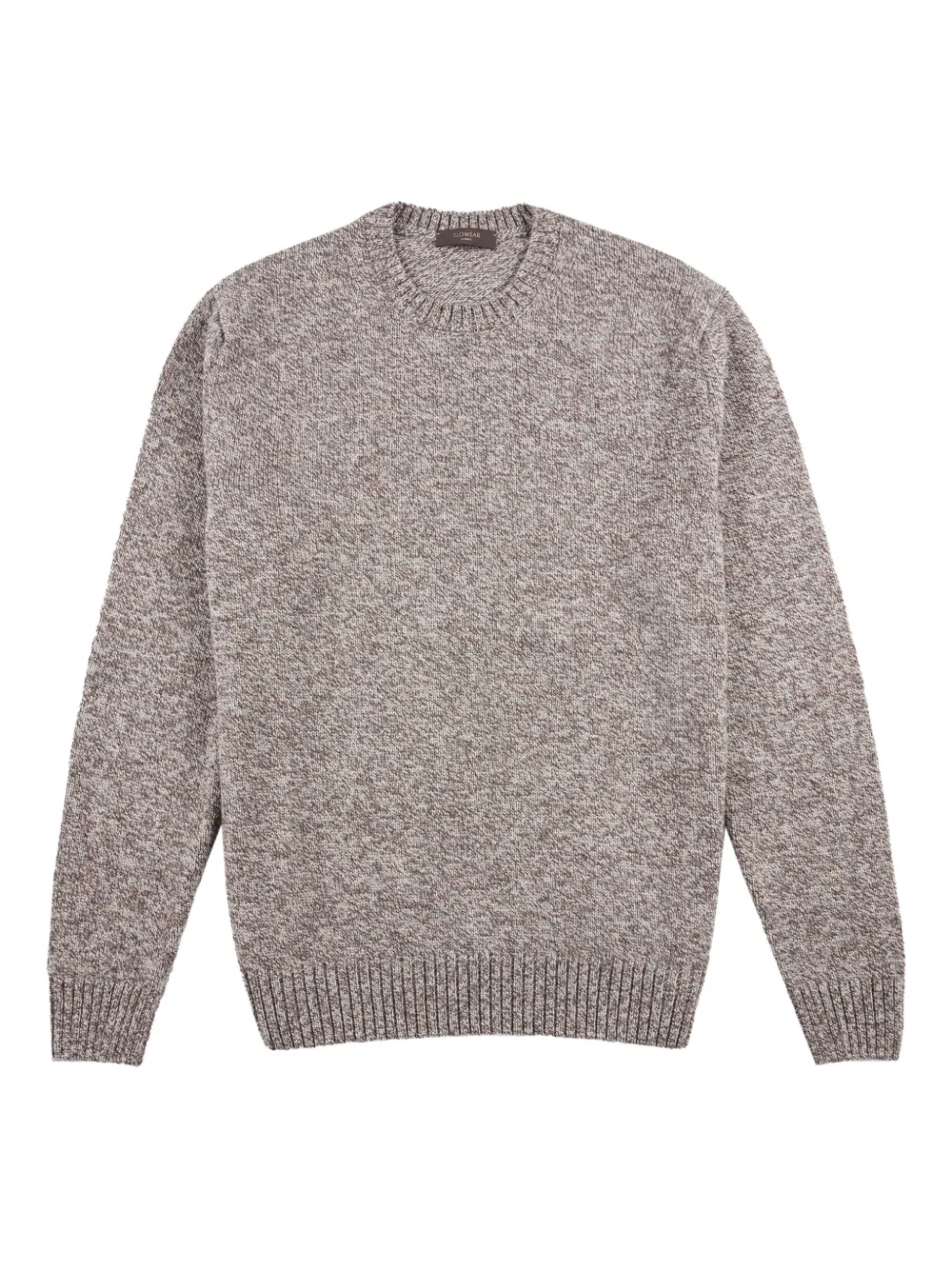 Zanone pull Geelong en laine à col rond | tons neutres | Image 1