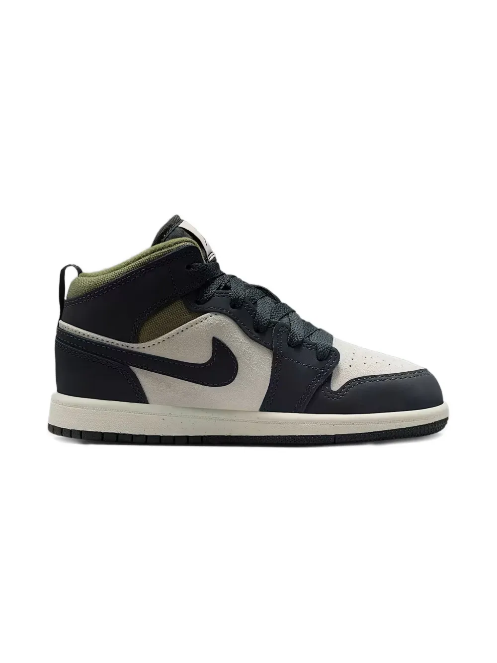 Jordan Kids Jordan 1 Mid SE sneakers - Zwart