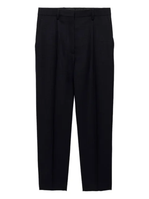 Prada rush-stitch wool trousers